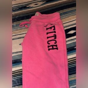 Abercrombie & Fitch Pink Y2K Sweatpants